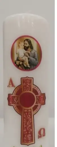 [8437001174362] Cirio altar 8 x 25 cm  Mod. San José