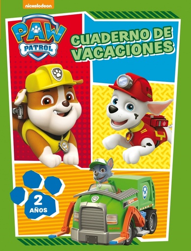 [9788437201627] Paw Patrol | Patrulla Canina. Cuaderno de vacaciones - Cuaderno de vacaciones (2 años)