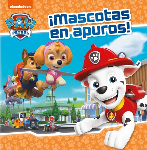 [9788448848057] Paw Patrol | Patrulla Canina. Un cuento - ¡Mascotas en apuros!