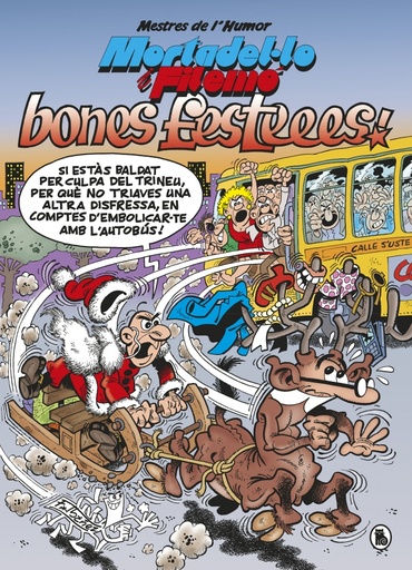 [9788402423054] Mortadel·lo i Filemó. Bones festeees! (Mestres de l'Humor 54)