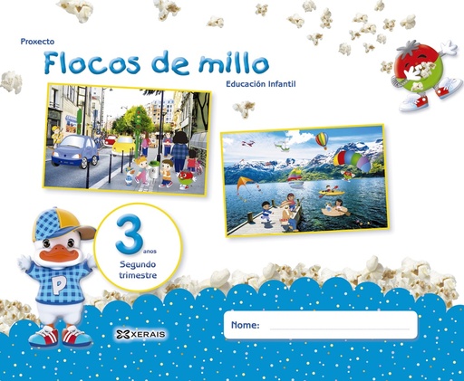 [9788491213437] Flocos de millo 3 anos. Segundo Trimestre
