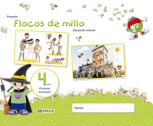 [9788491213468] Flocos de millo 4 anos. Primeiro Trimestre