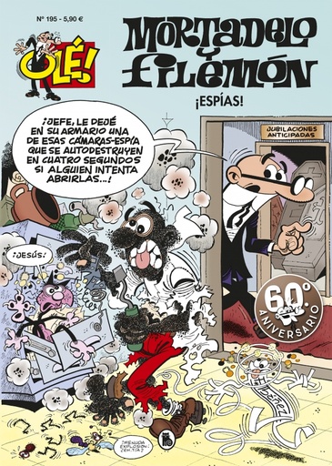 [9788402421937] Mortadelo y Filemón. ¡Espías! (Olé! Mortadelo 195)