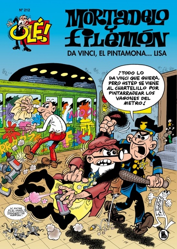 [9788402422941] Mortadelo y Filemón. Da Vinci, El Pintamona... Lisa (Olé! Mortadelo 212)