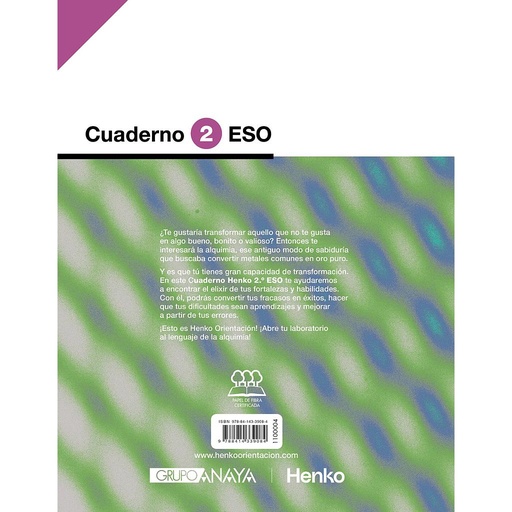 [9788414339084] CUADERNO HENKO 2 ESO