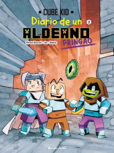 [9788408251224] Minecraft. Diario de un aldeano pringao. Cómic 3