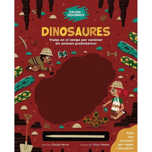 [9788413491271] Excava i descobreix: Dinosaures