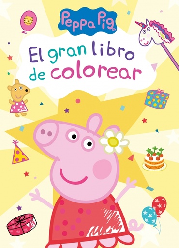 [9788448866570] Peppa Pig. Cuaderno de actividades - El gran libro de colorear
