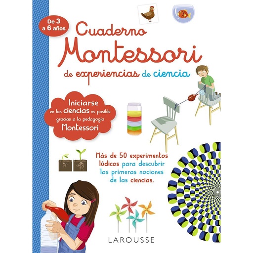 [9788418100314] Cuaderno Montessori de experiencias de ciencia
