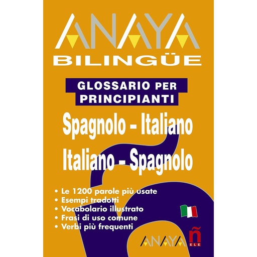 [9788466737296] Anaya Bilingüe Español-Italiano/Italiano-Español