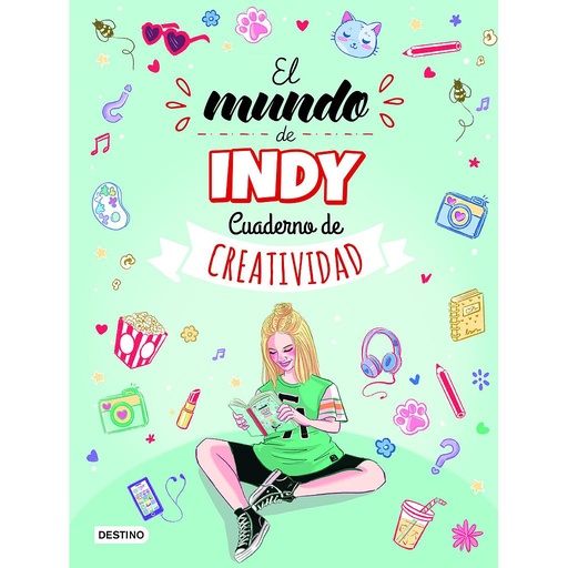 [9788408261537] Cuaderno de creatividad de El mundo de Indy