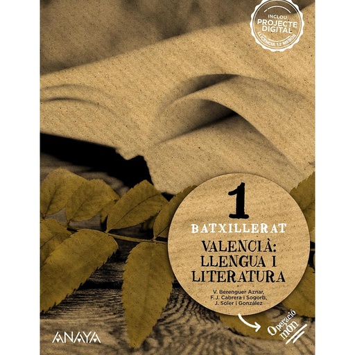 [9788414311042] Valencià: llengua i literatura 1.