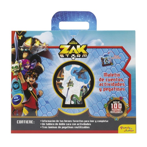 [9788408198628] Zak Storm. Maletín de cuentos, actividades y pegatinas