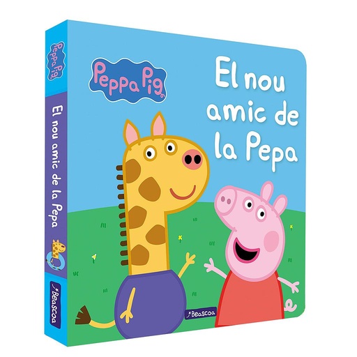[9788448863111] Peppa Pig. Llibre de cartró - El nou amic de la Pepa