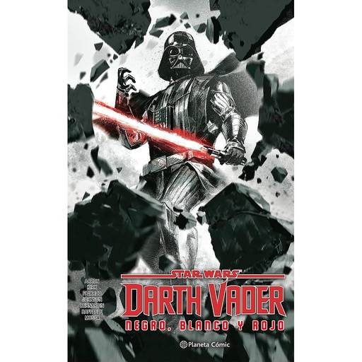 [9788411611541] Star wars darth vader: blanco, negro y rojo