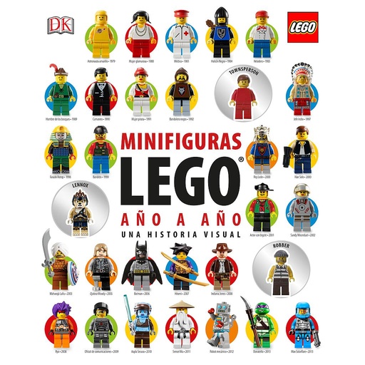 [9780241238868] Minifiguras LEGO® año a año