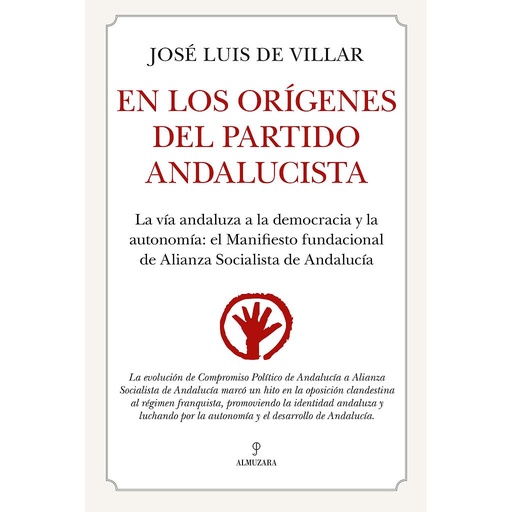 [9788411310932] 	 EN LOS ORIGENES DEL PARTIDO ANDALUCISTA