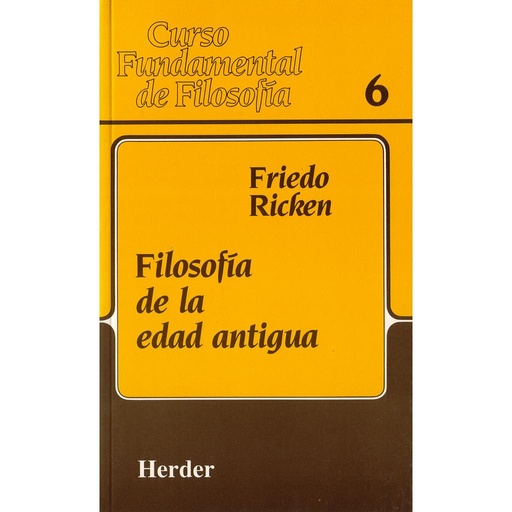[9788425417085] FILOSOFIA DE LA EDAD ANTIGUA