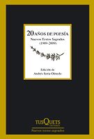 [9788483831328] 20 AÑOS DE POESÍA