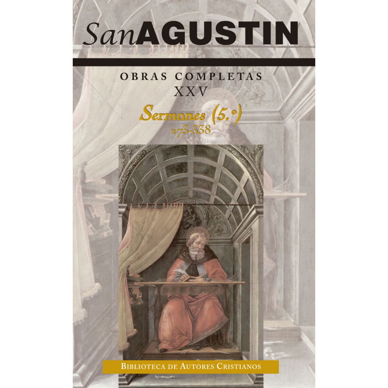 Obras completas de San Agustín XXV Sermones (5.º)