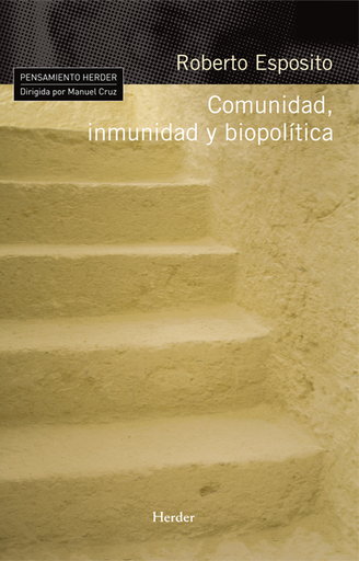 [9788425426001] Comunidad, inmunidad y biopolítica