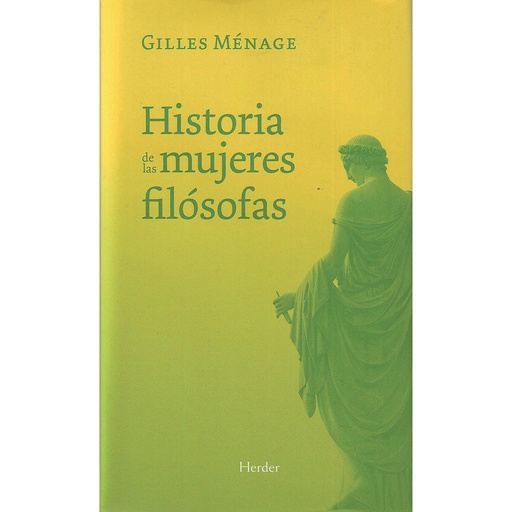 [9788425425813] Historia de las mujeres filósofas