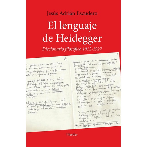 [9788425426308] El lenguaje de Heidegger