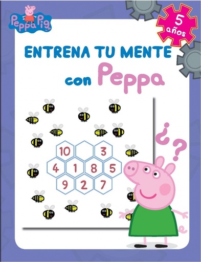 [9788448855505] Peppa Pig. Cuaderno de actividades - Entrena tu mente con Peppa (5 años)