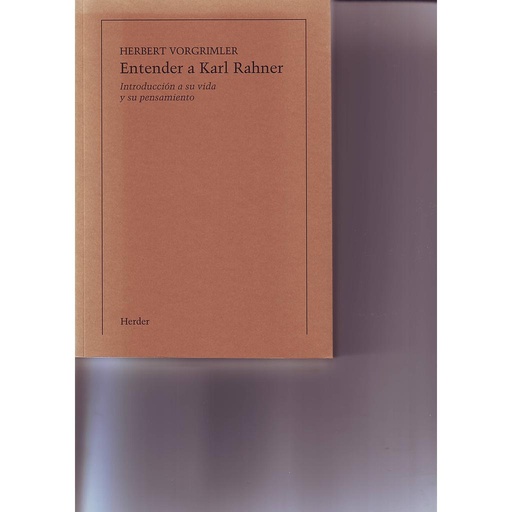 [9788425415746] Entender a Karl Rahner