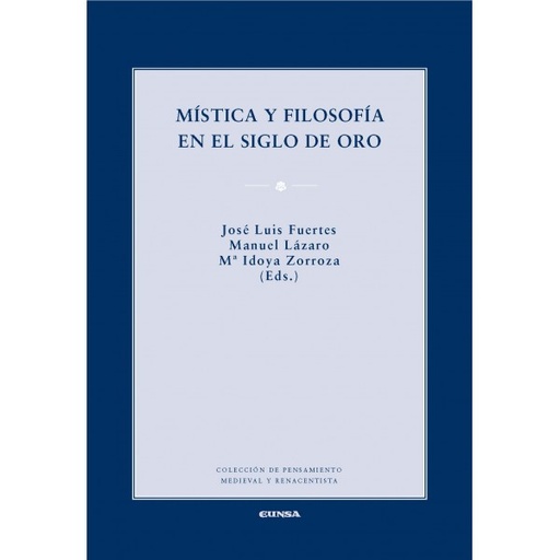 [9788431332211] Mística y filosofía en el siglo de oro