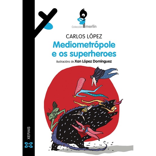 [9788411103374] Mediometrópole e os superheroes