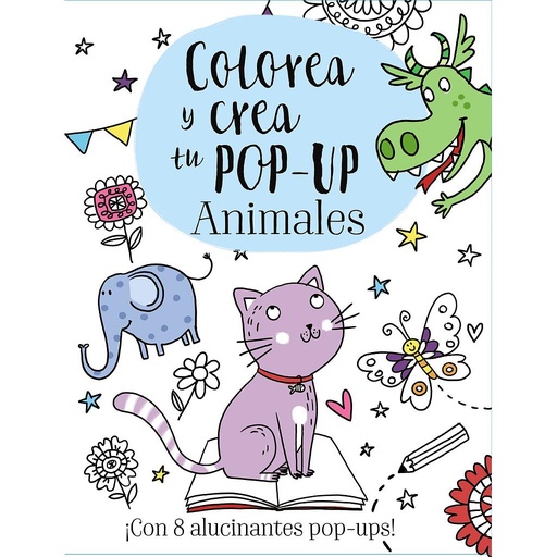 [9788469621141] Colorea y crea tu Pop-up. Animales