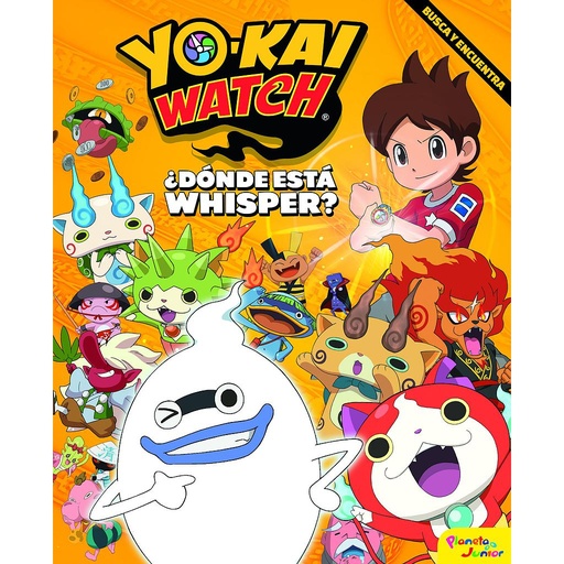 [9788408182146] Yo-kai Watch. ¿Dónde está Whisper?