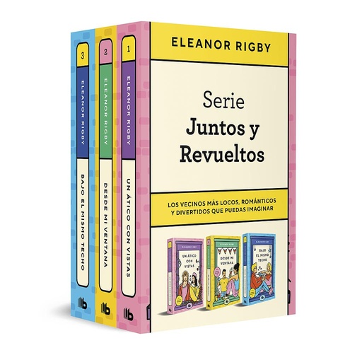 [9788413147581] Juntos y revueltos (pack con: Un ático con vistas | Desde mi ventana | Bajo el mismo techo)