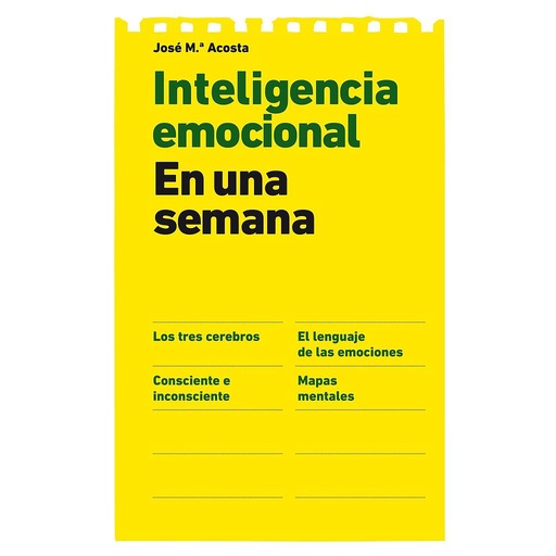 [9788498751673] Inteligencia emocional en una semana