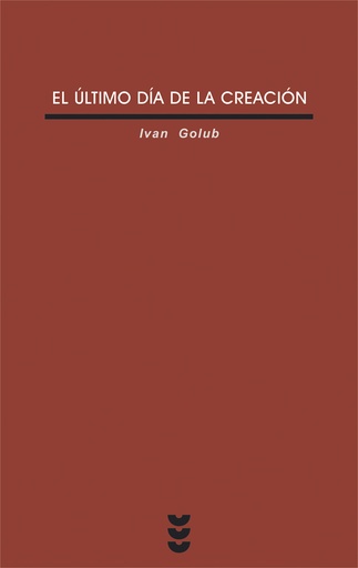 [9788430115143] El último día de la creación
