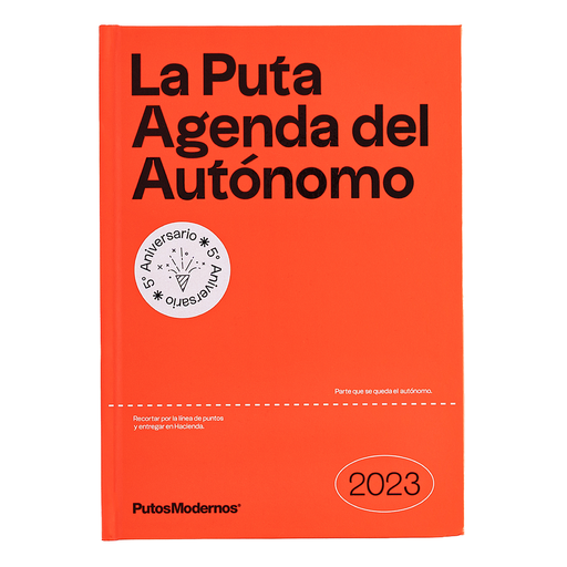 [9788418195716] La Puta Agenda del Autónomo 2023 PutosModernos