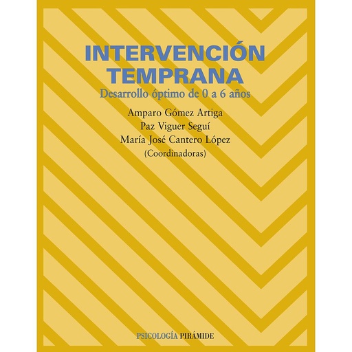 [9788436818062] Intervención temprana