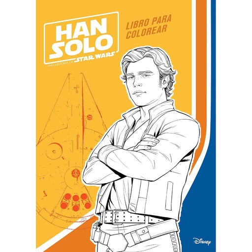 [9788408188100] Han Solo. Libro para colorear