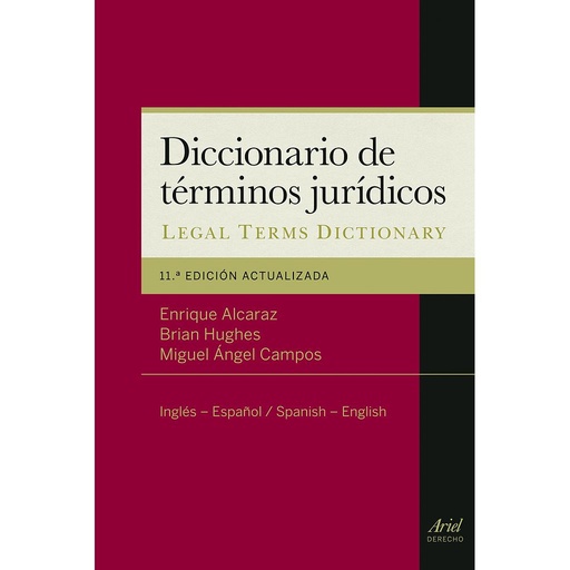 [9788434404984] Diccionario de términos jurídicos