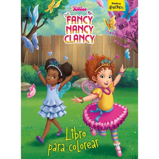 [9788499519111] Fancy Nancy Clancy. Libro para colorear