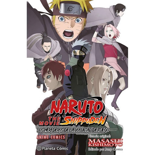 [9788491747666] Naruto Shippuden Anime Comic Los Herederos de la Voluntad de Fuego