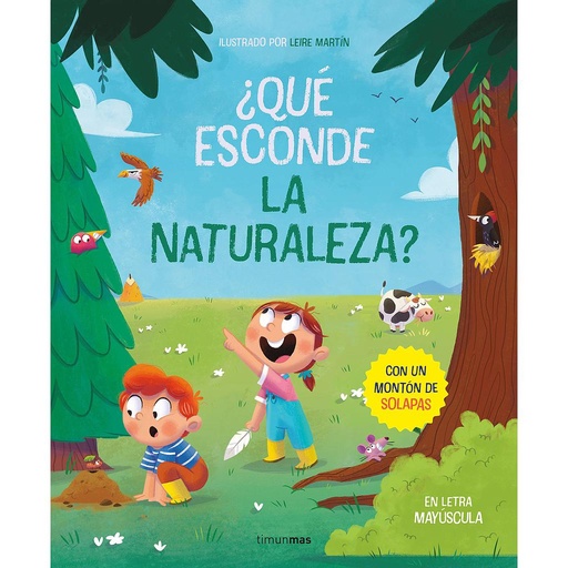 [9788408267782] ¿Qué esconde la naturaleza? Libro con solapas