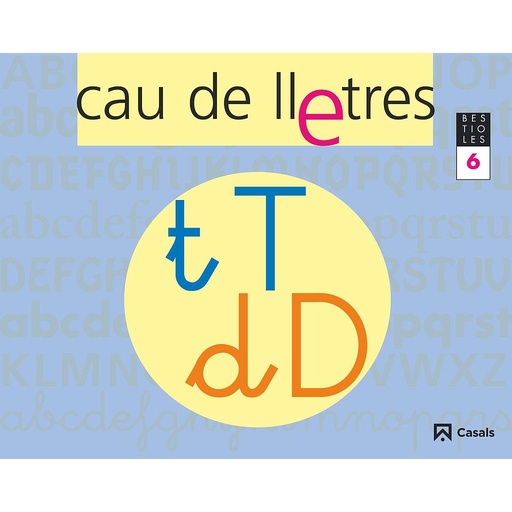 [9788421833728] CAU DE LLETRES. Quadern 6. Lectoescriptura