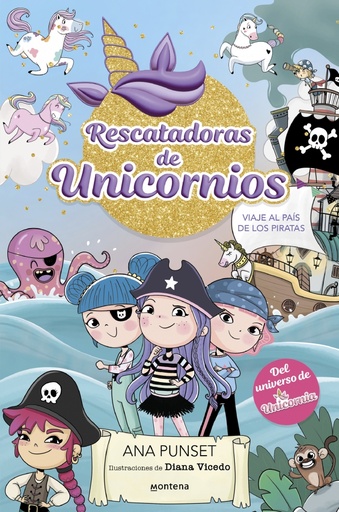 [9788419975089] Rescatadoras de Unicornios 4 - Viaje al País de los Piratas