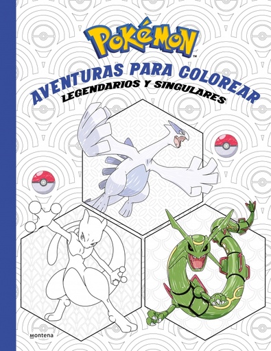 [9788419241962] Pokémon. Actividades - Aventuras para colorear: legendarios y singulares