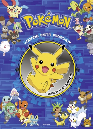 [9788419357748] ¿Dónde está Pikachu? Busca y encuentra (Pokémon. Libro juguete)