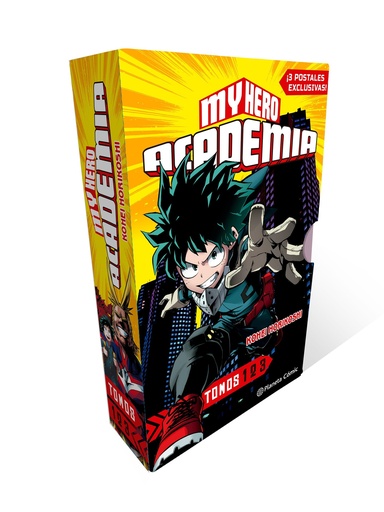 [9788411610308] Shonen Starter Set My Hero Academia nº 1+2+3