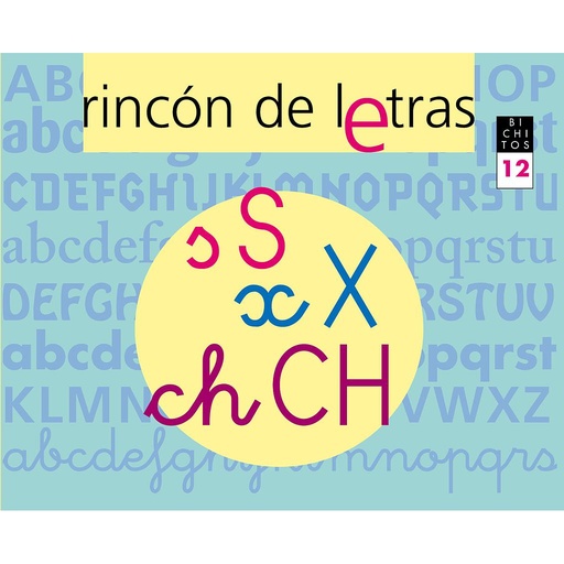 [9788421835968] RINCÓN DE LETRAS. Cuaderno 12. Lectoescritura