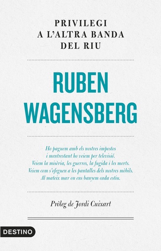 [9788497102865] Privilegi a l'altra banda del riu